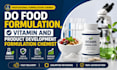 do food formulation, vitamin and product development formulation chemist