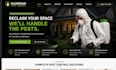 design squarespace pest control website wix extermination fumigation website