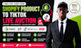 fix, sync your product from shopify to tiktok live auction
