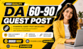 do SEO guest post backlinks on high da websites