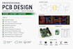 design pcb, schematic and circuit board using kicad, altium and  easyeda