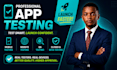 provide 12 testers for google play console testing or android app testing