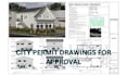 draw architectural permit plan for city approval, 2d floor plan, blueprint plans