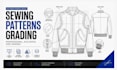 create professional digital sewing patterns with grading in PDF and dxf
