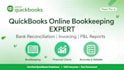do quickbooks online cleanup and bank reconciliation for US