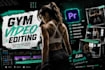 edit gym workout and fitness videos professionally