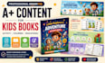 design amazon KDP a plus content for kids books