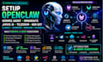 setup openclaw hermes agent omniroute jarvis ai telegram n8n bot