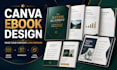 canva ebook design canva workbook ebook layout lead magnet canva PDF