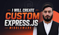 create custom express js middleware