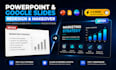 redesign, improve and format powerpoint presentation or google slides
