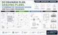 do drainage plan, grading plans, stormwater drainage design, and building plans