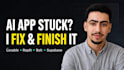 fix and finish your lovable replit bolt or ai built app