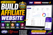 build affilaite admin dashboard with php laravel