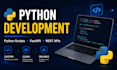 develop python scripts and fastapi apis