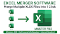 build custom excel merger software to merge and combine excel files