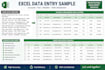 do accurate and professional data entry copy paste pdfconversion and webresearch