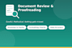 proofread and quality check your documents