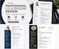 design a professional CV resume in canva