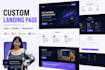 create a responsive landing page