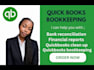 do bookkeeping, clean up, set up and reconciliation