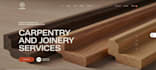 design a modern carpentry forestry and wood manufacturing website