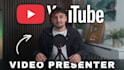 be your on camera youtube video presenter and spokesperson