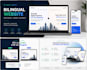 design and develop a professional arabic english bilingual website
