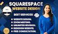 build squarespace website,design or redesign squarespace website development