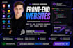 build a landing page with HTML CSS tailwind or bootstrap