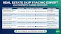 do expert real estate skip tracing