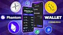 build crypto wallet app, sol token wallet app,wallet tracker app, phantom wallet