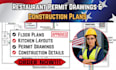 design restaurant permit drawings and construction documentation