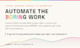 write a python script to automate your boring work
