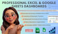 custom excel dashboards, spreadsheets, formulas and reports