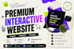 build interactive website animations with gsap and threejs