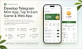 develop telegram mini app, tap to earn game, and telegram web app