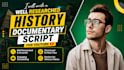 write a well researched history documentary script for youtube