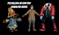 design rig animate low poly 3d model retro ps1 psx n64 3d low poly character