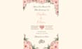 design elegant wedding invitation and party card