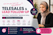 provide arabic telesales and lead follow up