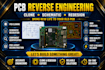 reverse engineer existing electronic products and pcb board clone and schematic