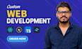 develop a custom web application