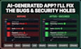 audit debug and secure your ai built or vibe coded app