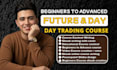 create beginners future and day trading course, ebook guide, video course, ppt