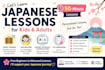 give you personalized japanese lesson