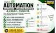 build mailerlite automation workflow, welcome sequence and email funnel