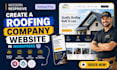 create a roofing company wordpress website