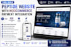 build peptide website with woocommerce payment processor integration