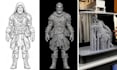 convert 2d to 3d model photo to 3d model printable 3d model character printing